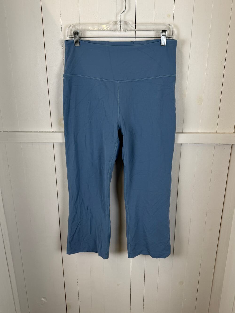 Lululemon Blue Sweatpants Women's Size 12 Nylon Excellent